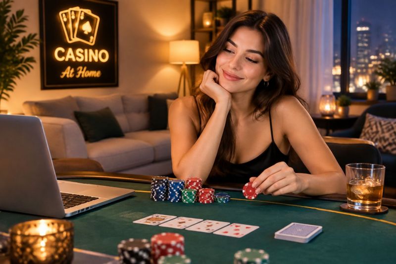 pelicula de apostadora que hace su propio casino